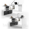 Стіл комп'ютерний кутовий Forte Alma 1200x770x500 Бетон