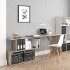 Стіл комп'ютерний кутовий Forte Alma 1200x770x500 Дуб сонома