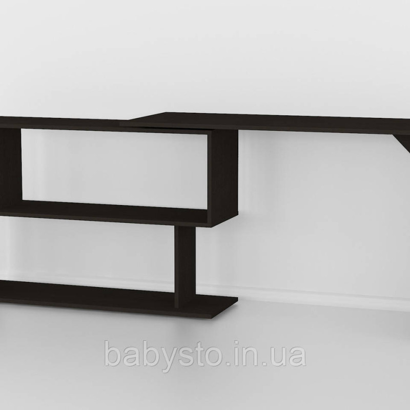 Стіл комп'ютерний кутовий Forte Alma 1200x770x500 Венге магія