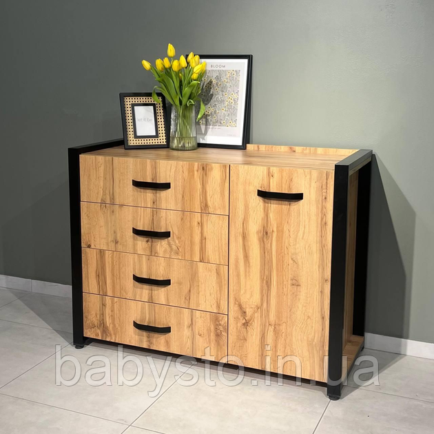 Комод для одягу RoMax Loft Дуб Тахо