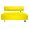 Офісний диван AVVS для очікування/приймальної 100 см ніжки 14см жовтий
