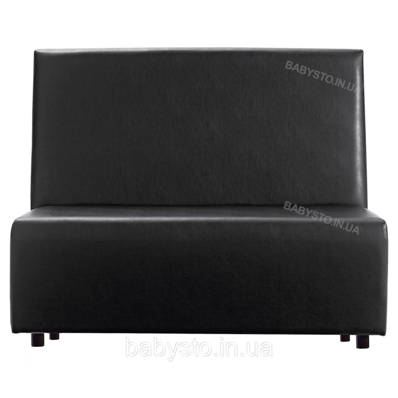 Офісний диван AVVS для очікування/приймальної 85x120 см чорний
