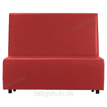 Офісний диван AVVS для очікування/приймальної 85x120 см червоний