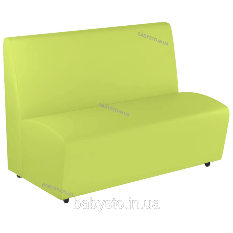 Офісний диван AVVS для очікування/приймальної 85x120 см салатовий