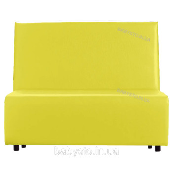 Офісний диван AVVS для очікування/приймальної 85x120 см жовтий