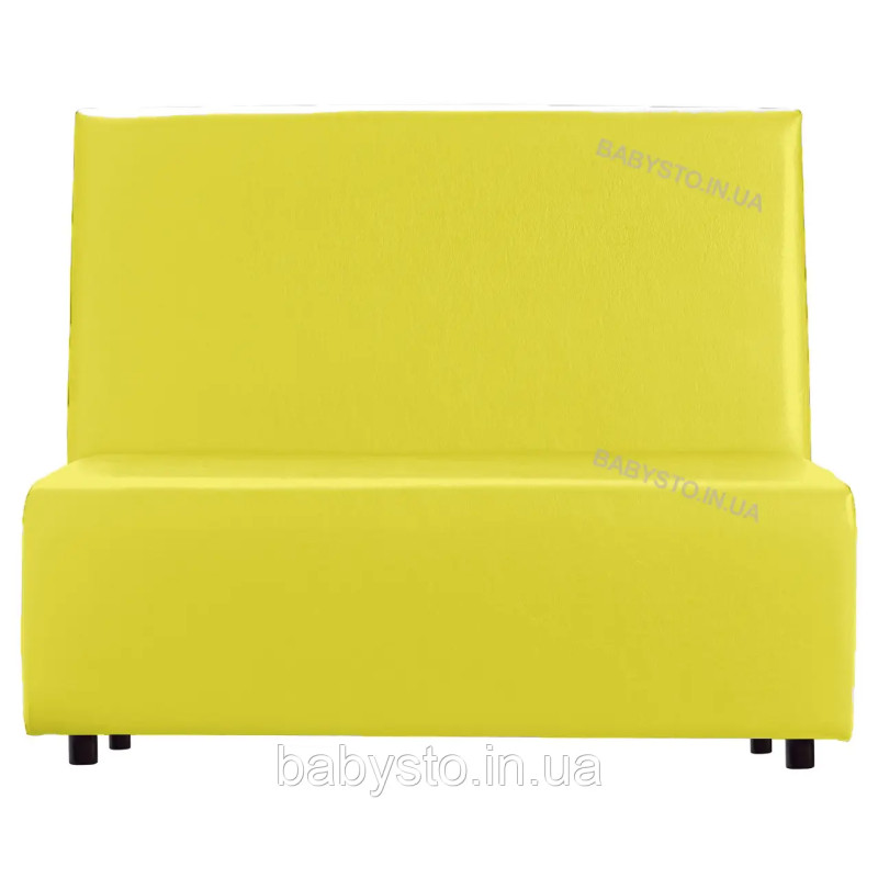 Офісний диван AVVS для очікування/приймальної 85x120 см жовтий
