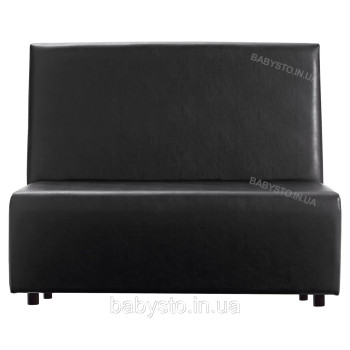 Офісний диван AVVS для очікування/приймальної 85x150 см чорний