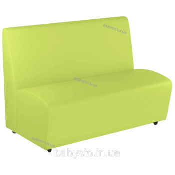 Офісний диван AVVS для очікування/приймальної 85x150 см салатовий