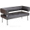 Офісний диван AVVS з підлокітниками для очікування/приймальної 100 см світло-сірий