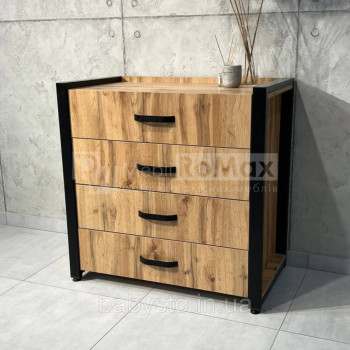 Комод із ящиками RoMax Loft Дуб Тахо
