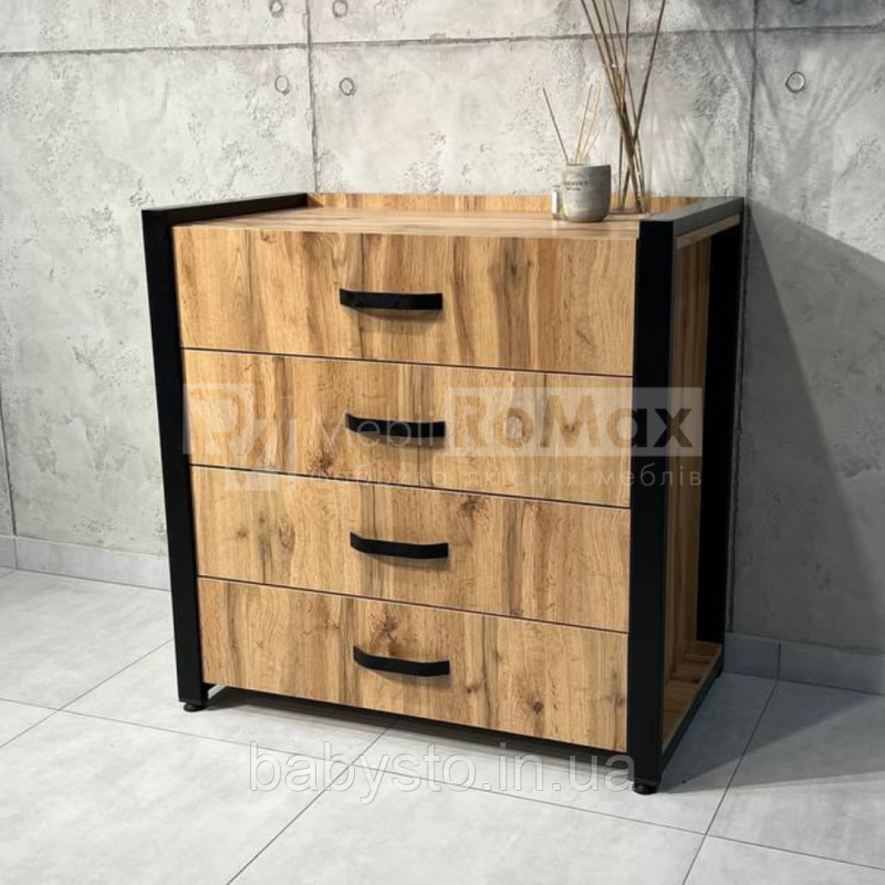 Комод із ящиками RoMax Loft Дуб Тахо